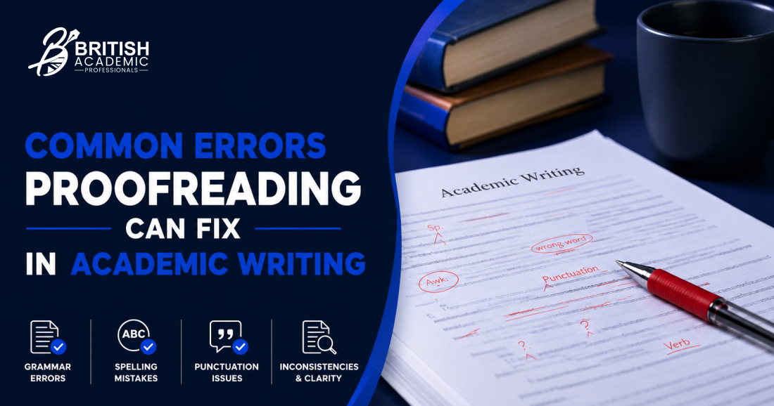 Common Errors Proofreading Can Fix in Academic Writing